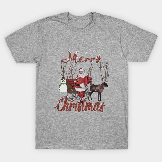 Merry Christmas T-Shirt by JP